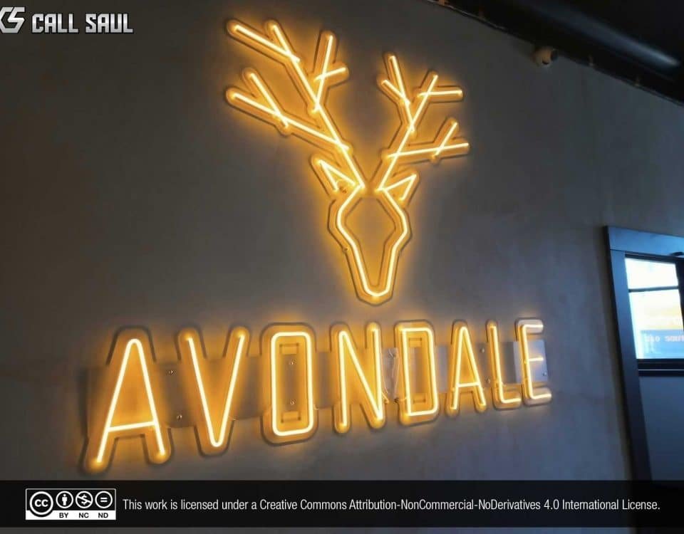 Avondale Golden Yellow Color LED Neon Sign