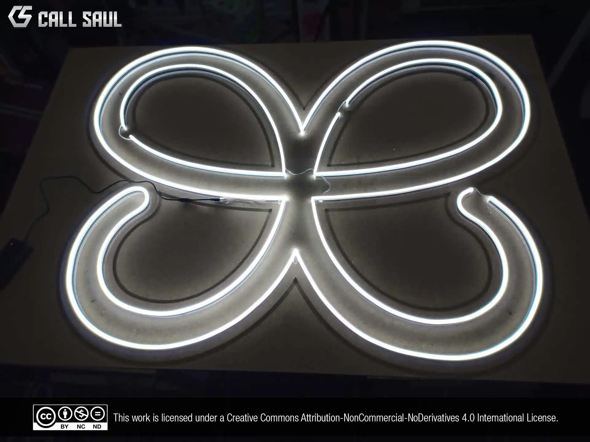 Evolus Butterfly White Color LED Neon Sign