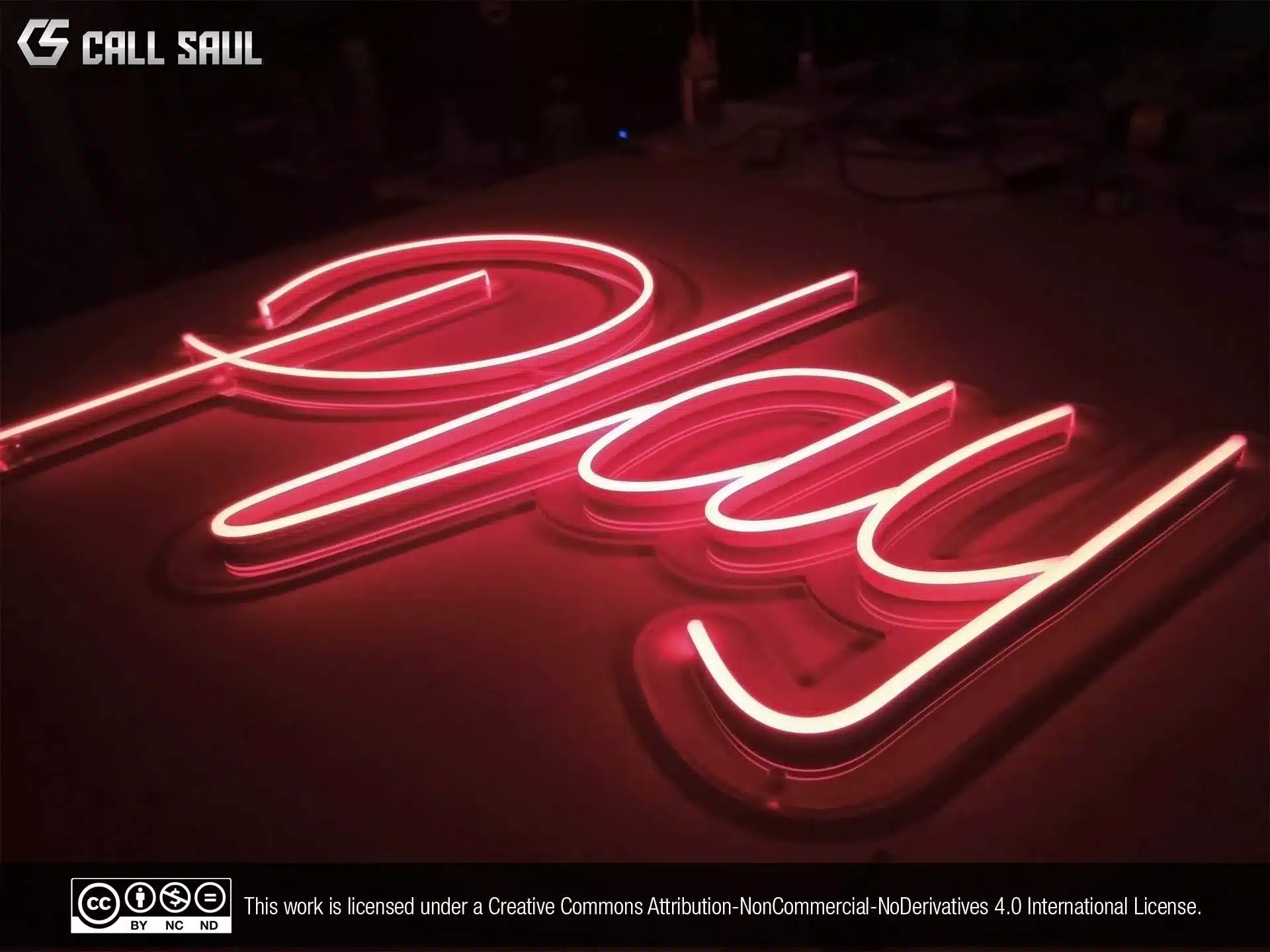 Play Red Color LED Neon Sign