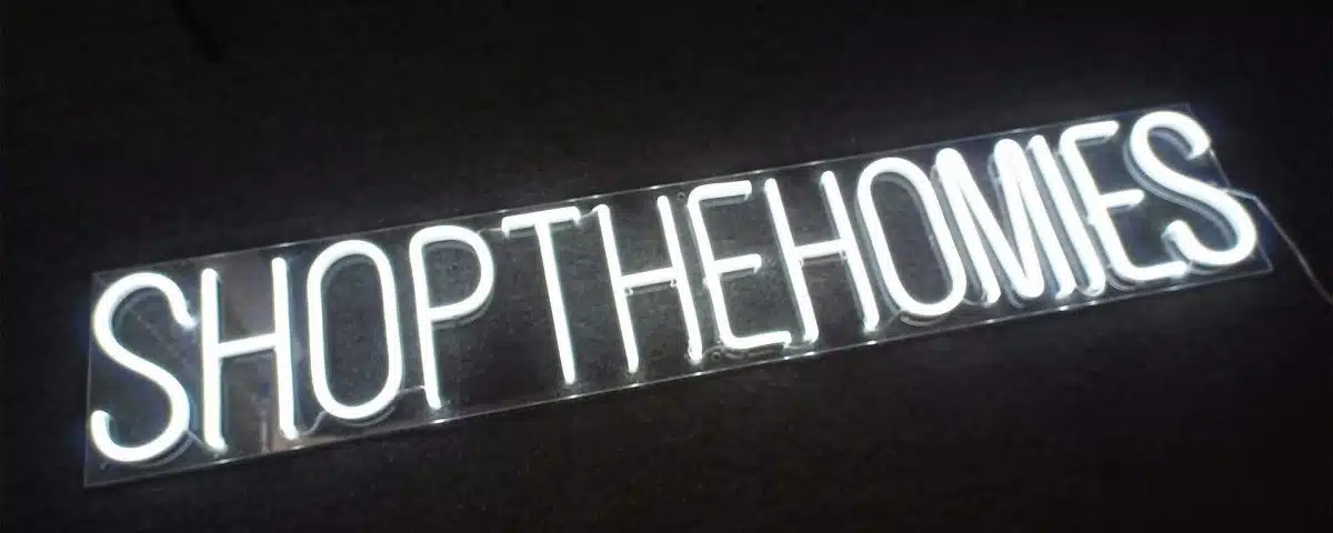 Shop the Homies White Color LED Neon Sign