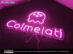Colmelati Pink Color LED Neon Sign