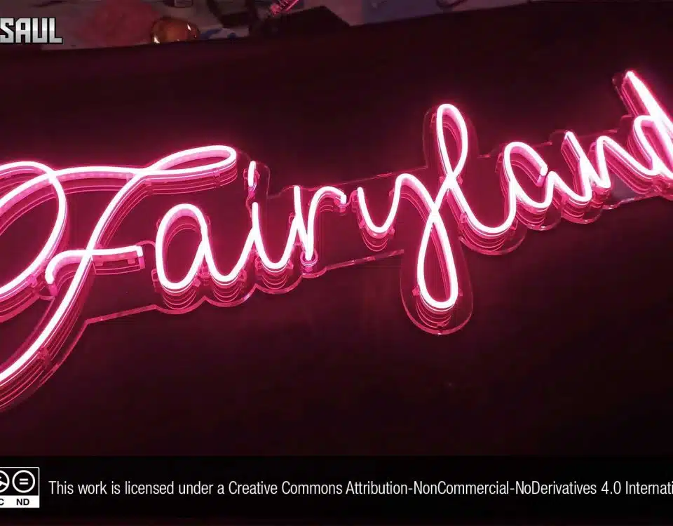 Fairyland Pink Color LED Neon Sign