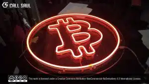 Bitcoin Symbol Orange Color LED Neon Sign
