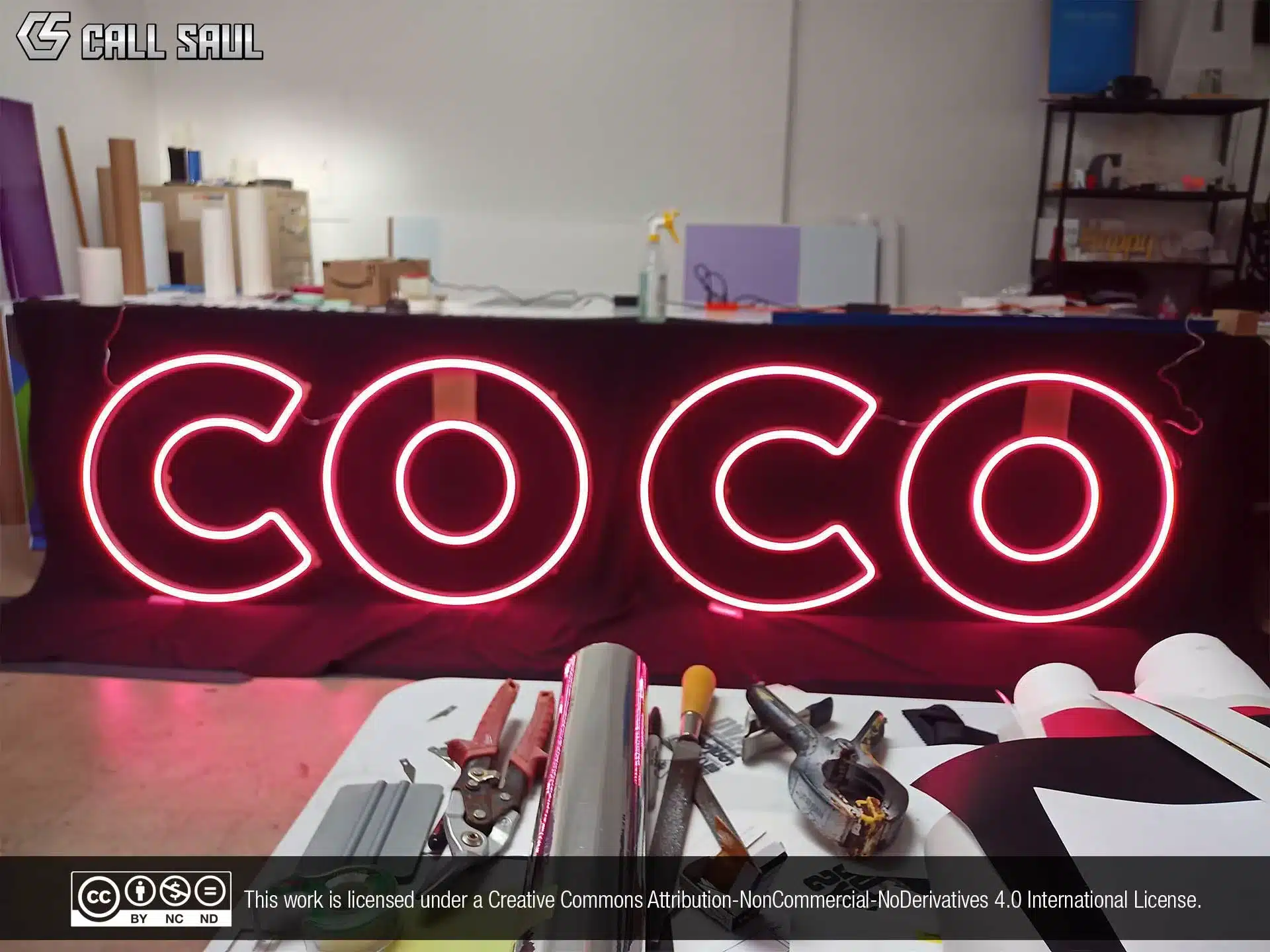 Coco Pink Color LED Neon Sign