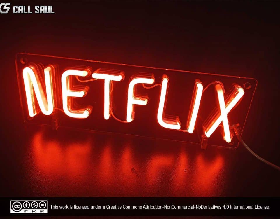 Netflix Red Color LED Neon Sign