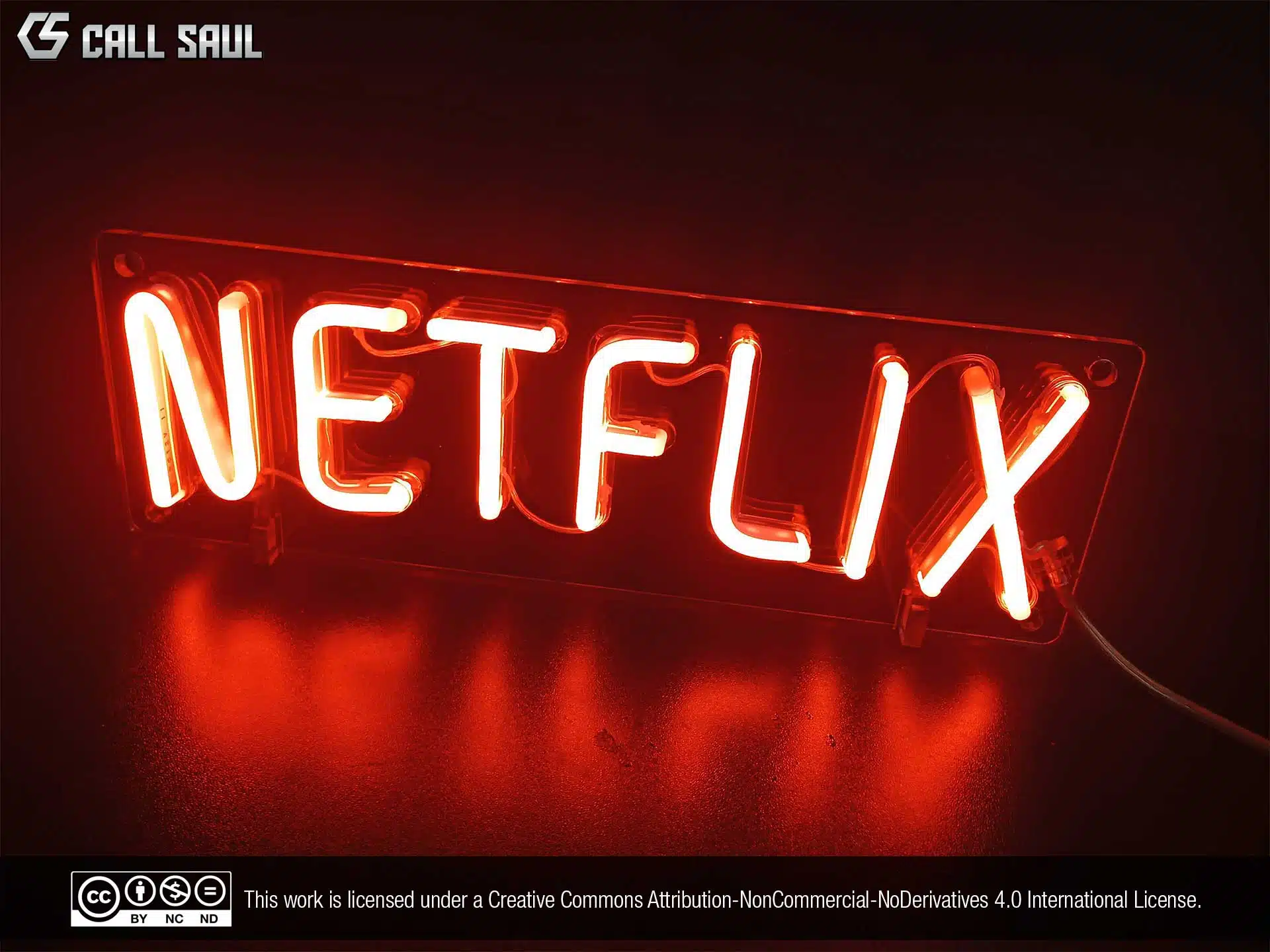 Netflix Red Color LED Neon Sign
