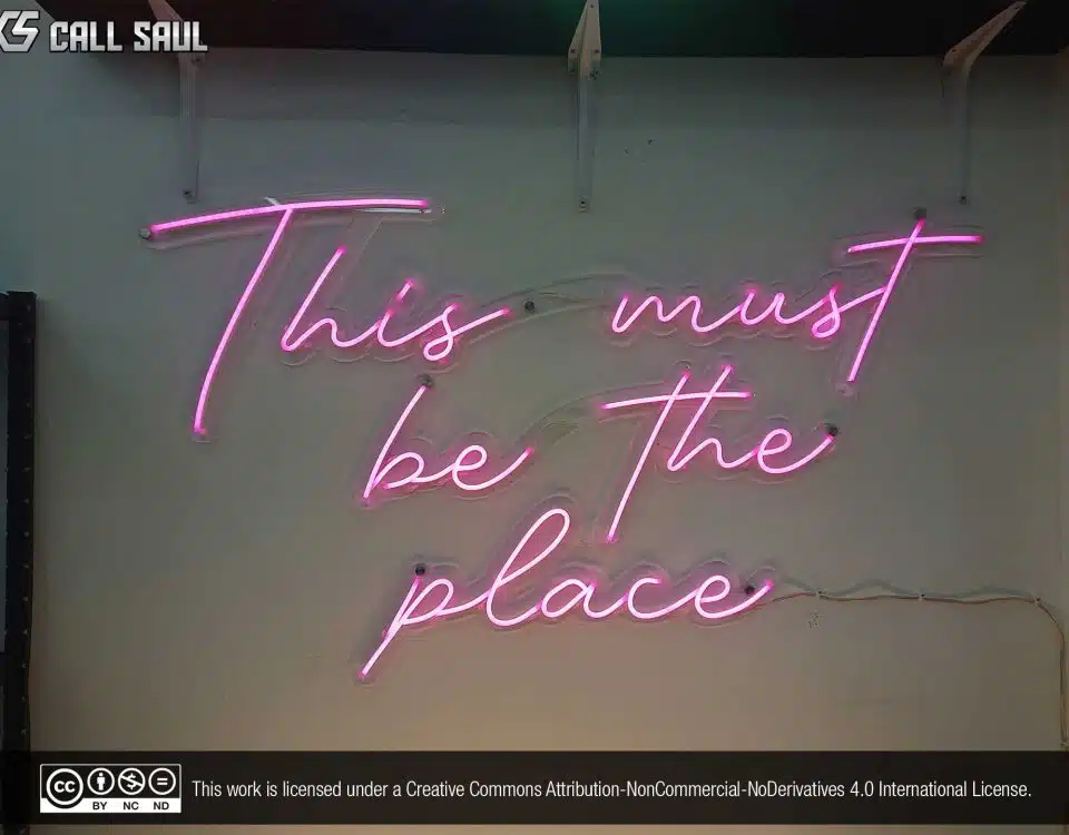 This Must be the Place Pink Color LED Neon Sign